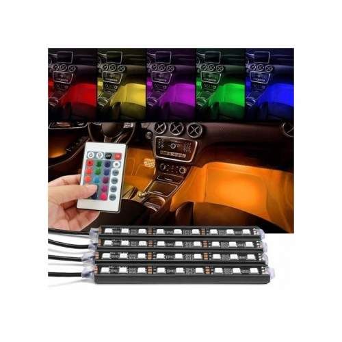 Car interior lighting with remote control wholesale