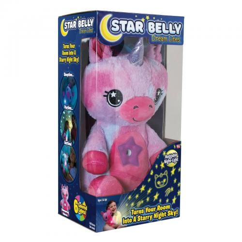Interactive night light toy Star Belly dream lites wholesale