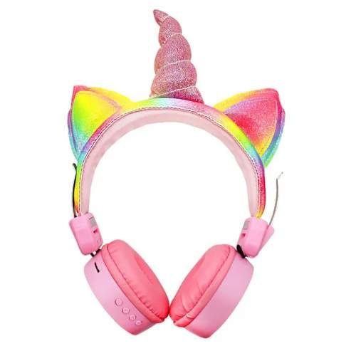 Wireless headphones for children unicorn AH-807 wholesale