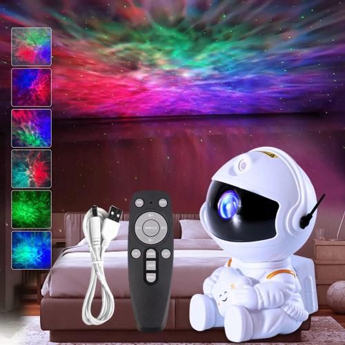 Night light projector Astronaut Nebula Projector star with remote control wholesale